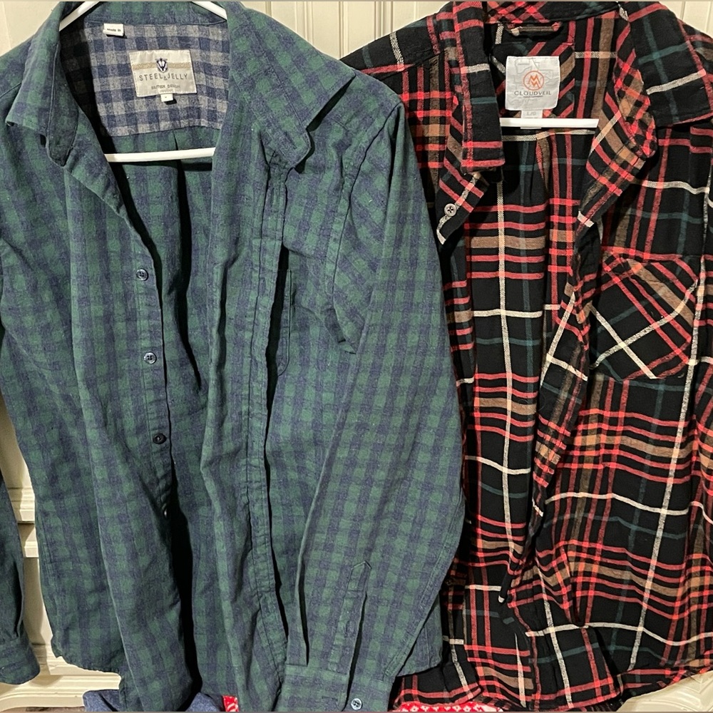 Flannels mens size large